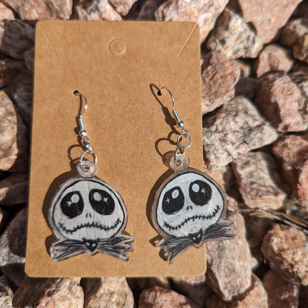 Skeleton Jack Dangle Earrings